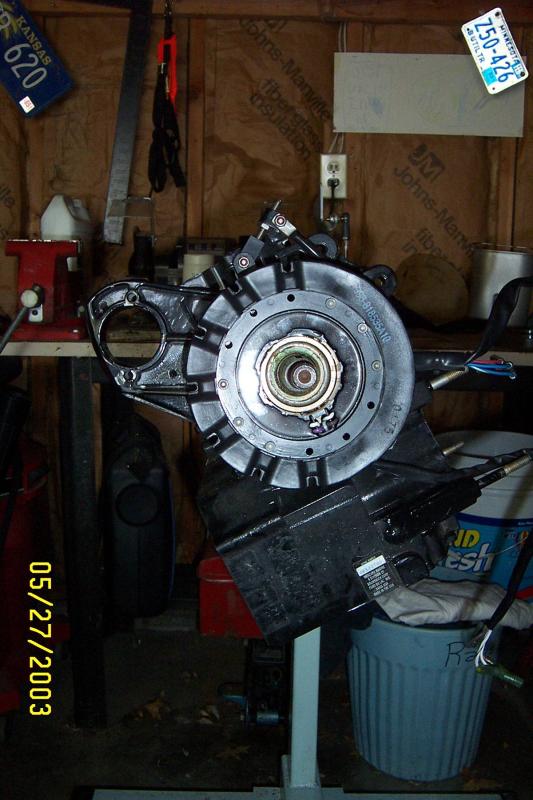 Mirage Jet Boat/Engine Rebuild/MJBE Disassy Stator 1
